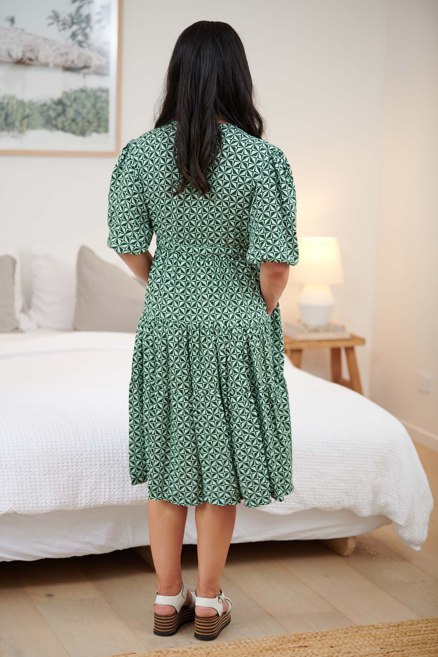 Lupesina Sonia Dress in Mojito