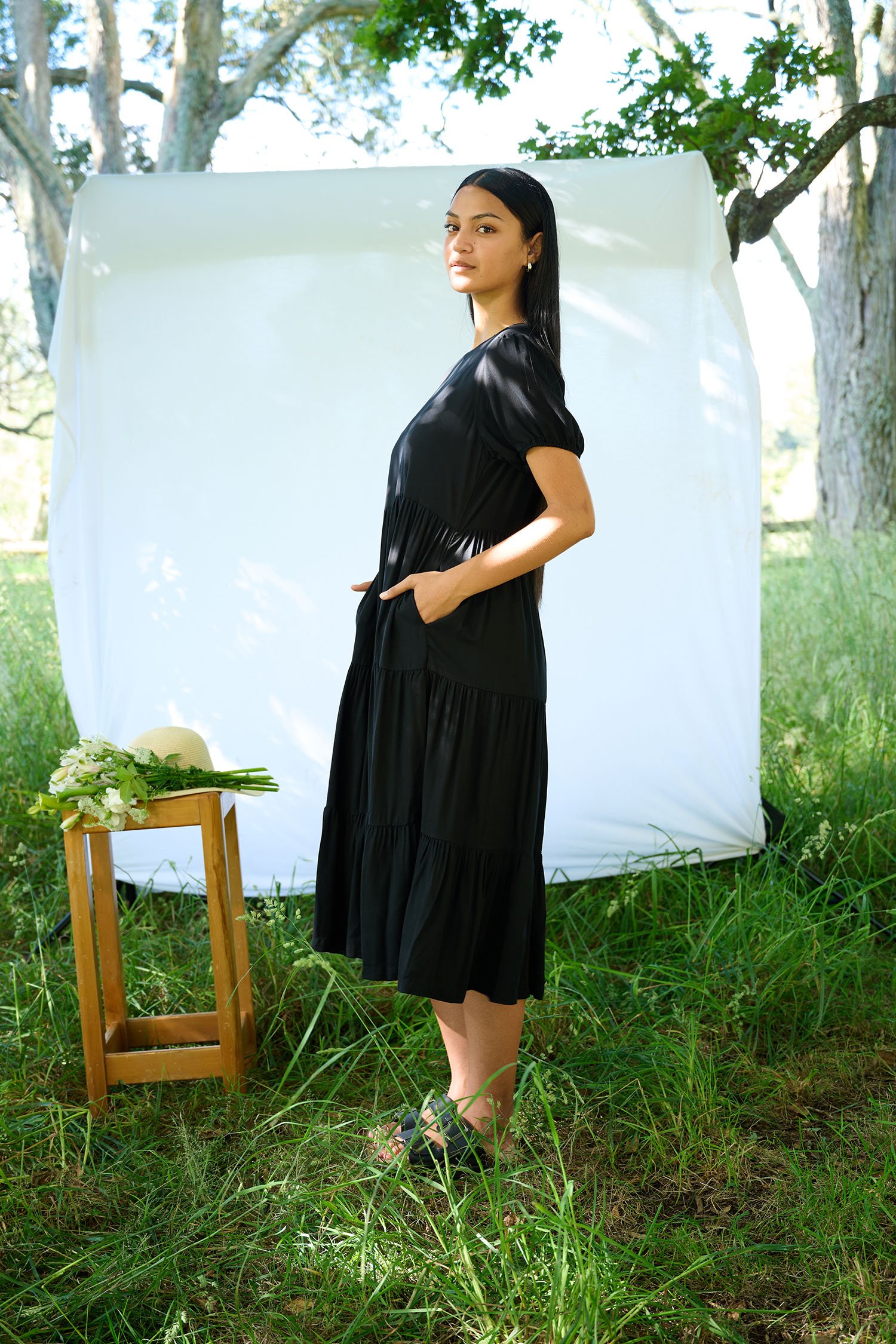 Lupesina Malia Dress in Pango