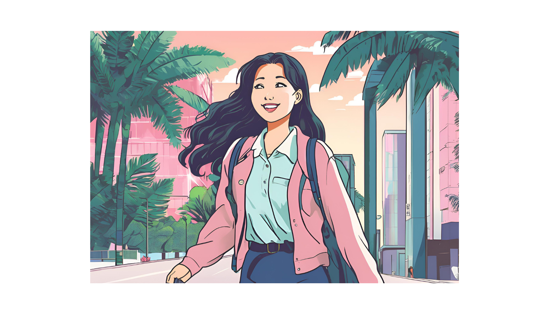 Ji Soo’s first day at work
