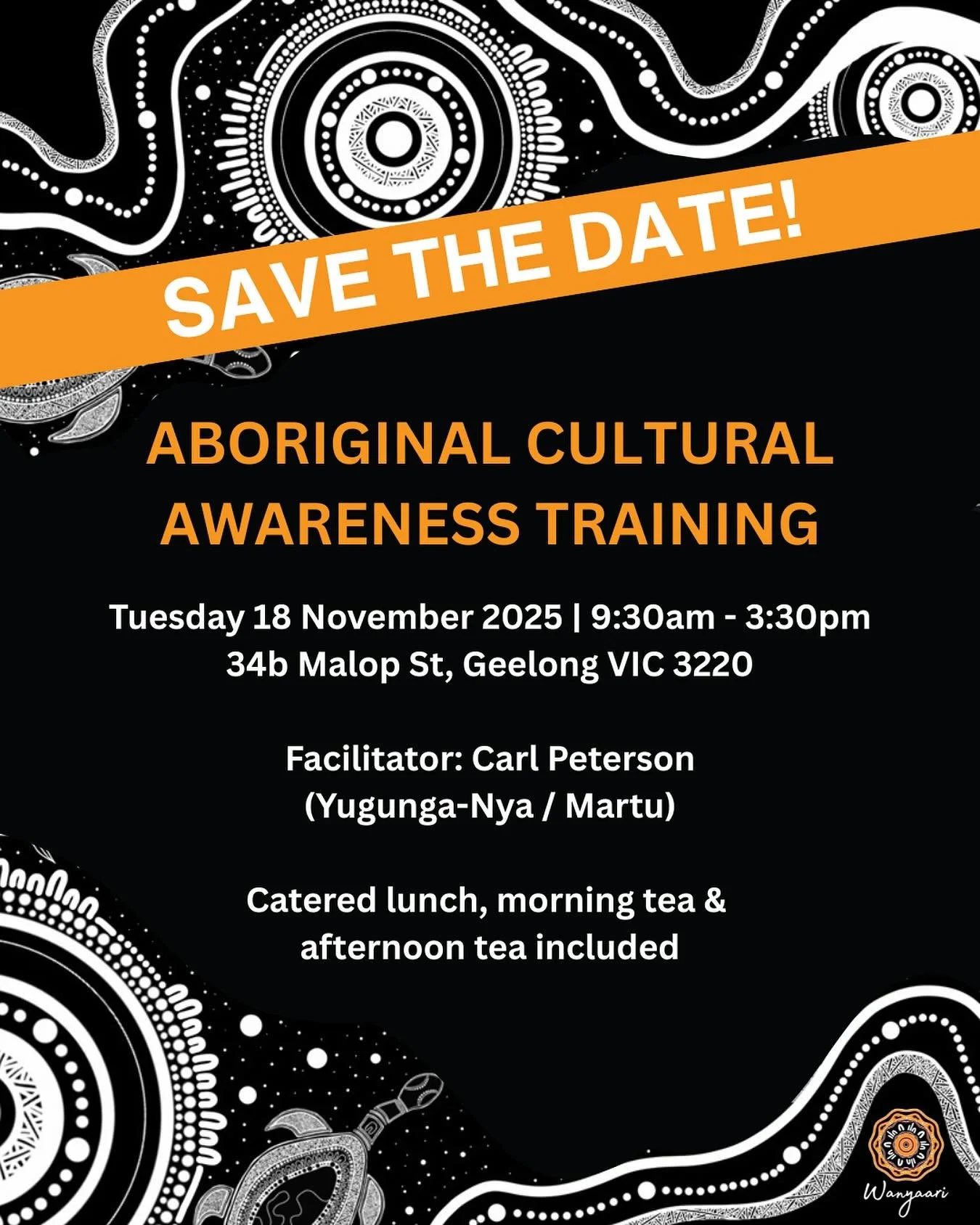 We are excited to open our doors to the public for another Aboriginal Cultural Awareness Training session in Geelong! Save the date (Tuesday 18th November 2025) in your calendar today!

This session is perfect for: 

✔️Individuals wanting to deepen t