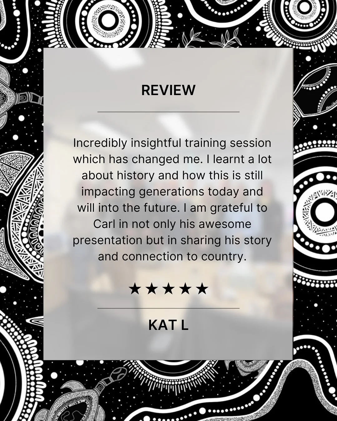 We&rsquo;re so grateful for the amazing feedback shared by participants who&rsquo;ve joined our Aboriginal Cultural Awareness Training (ACAT) over the years (for more, see google reviews). 

Our next Public ACAT is coming soon! An opportunity for ind