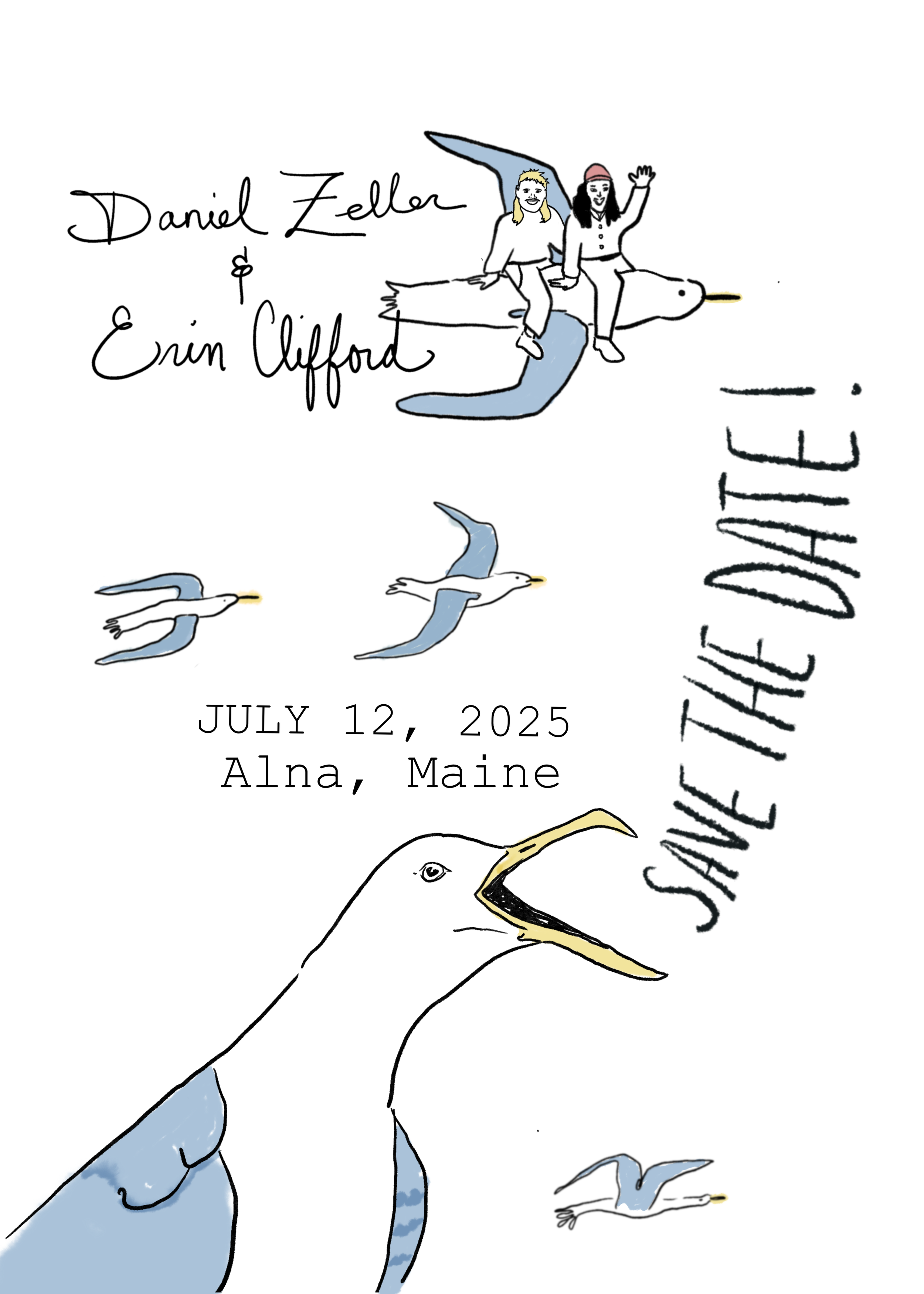 Dan and Erin's Wedding Save the Date 