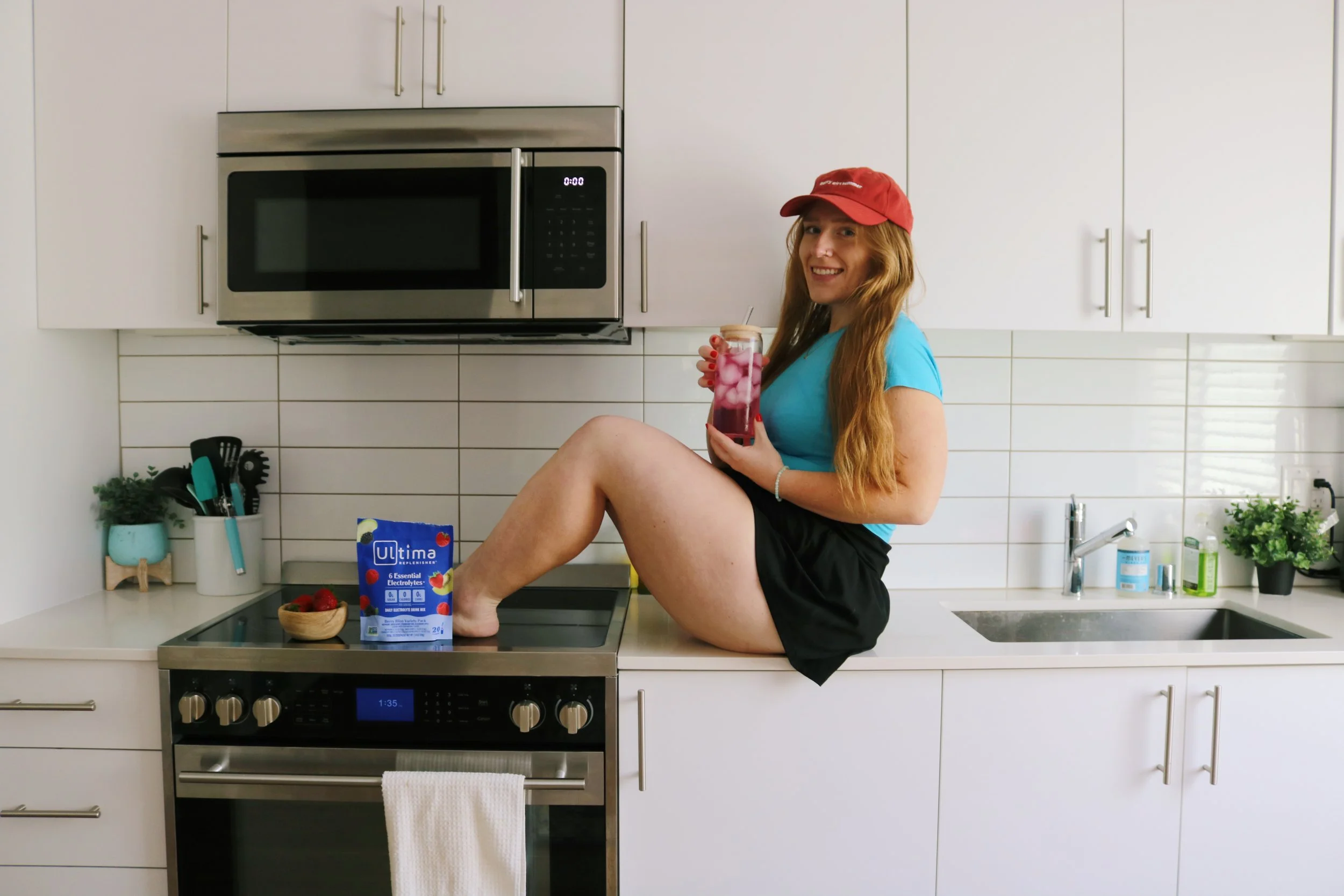 Stay hydrated after workouts with Ultima Replenisher Electrolytes
