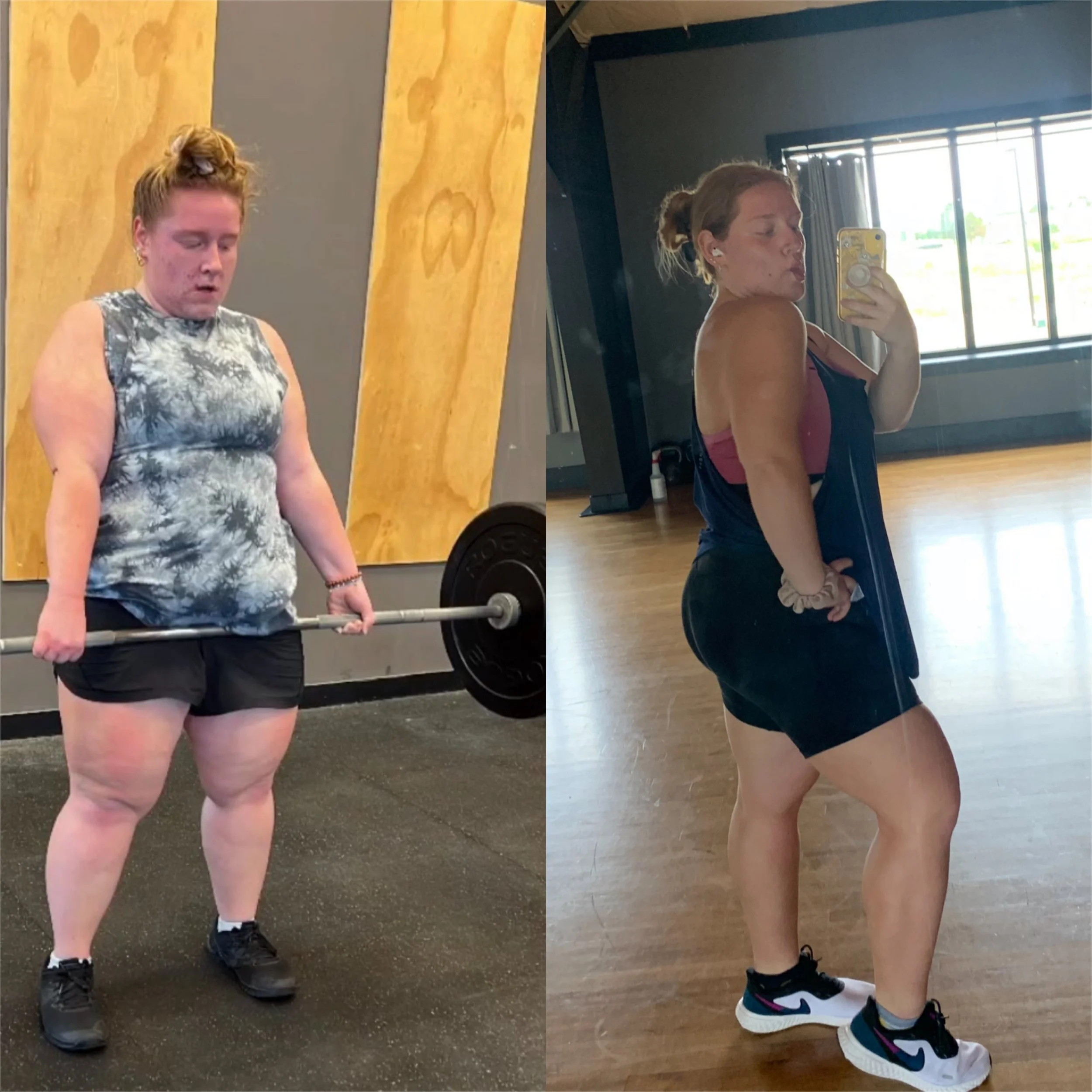 My transformation 6 months after starting my cardio routine.