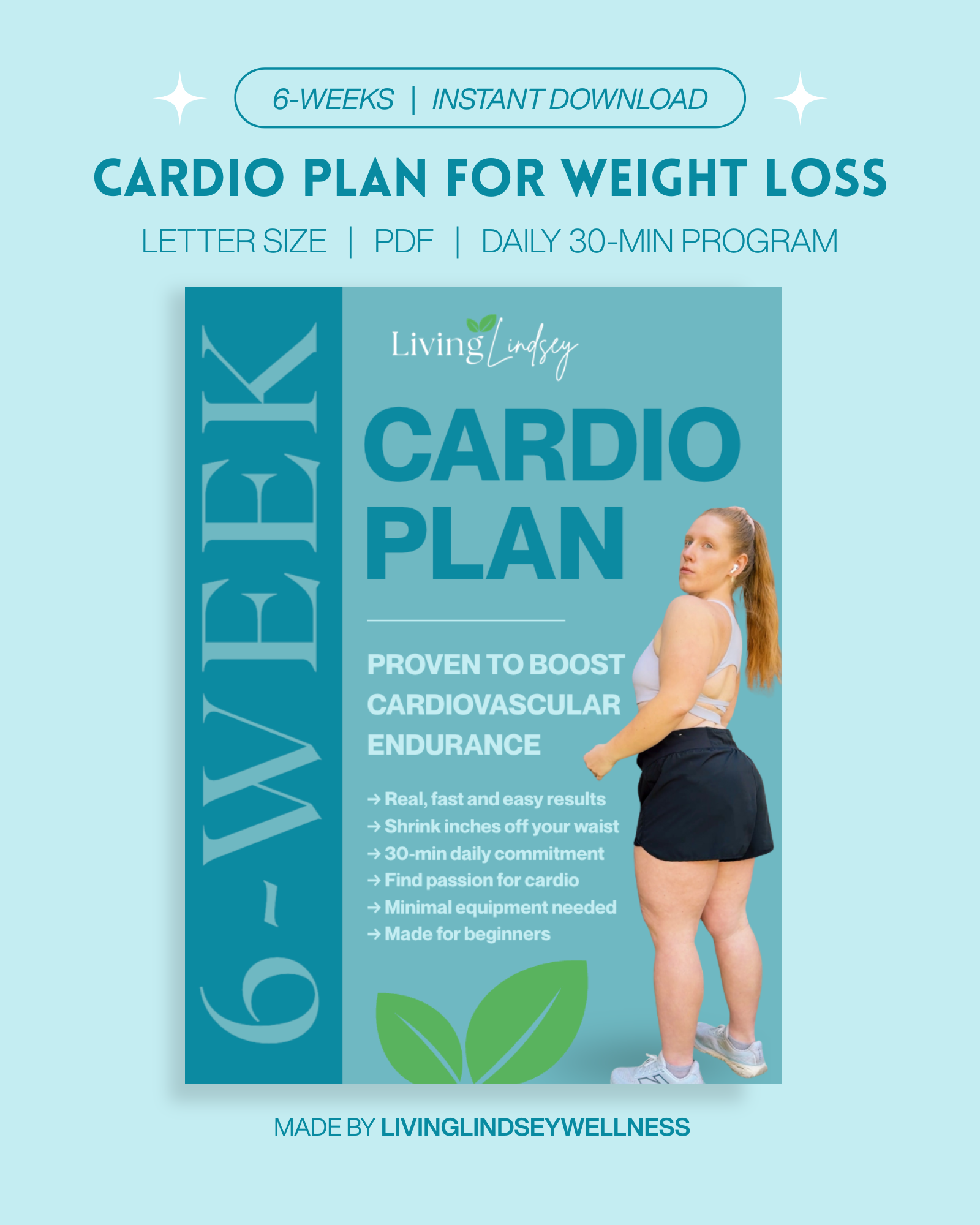 6-Week Cardio Workout Plan | Burn Fat & Boost Cardiovascular Endurance