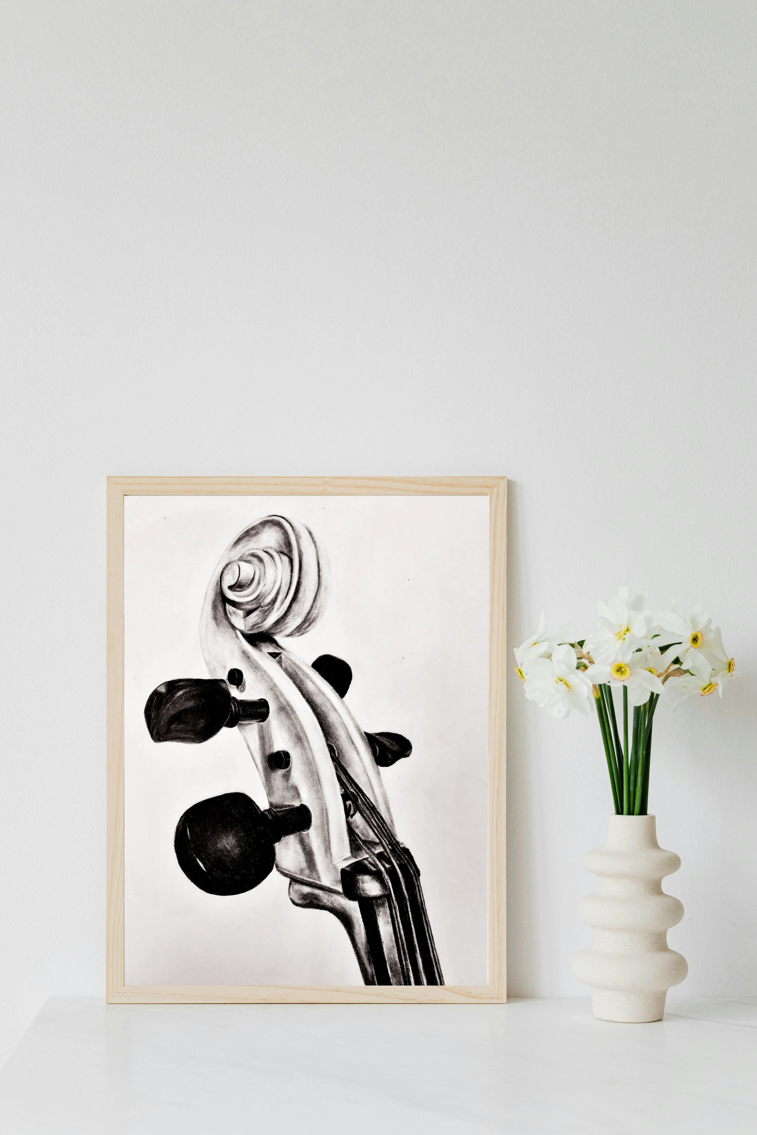 Tuned Beauty Art Print
