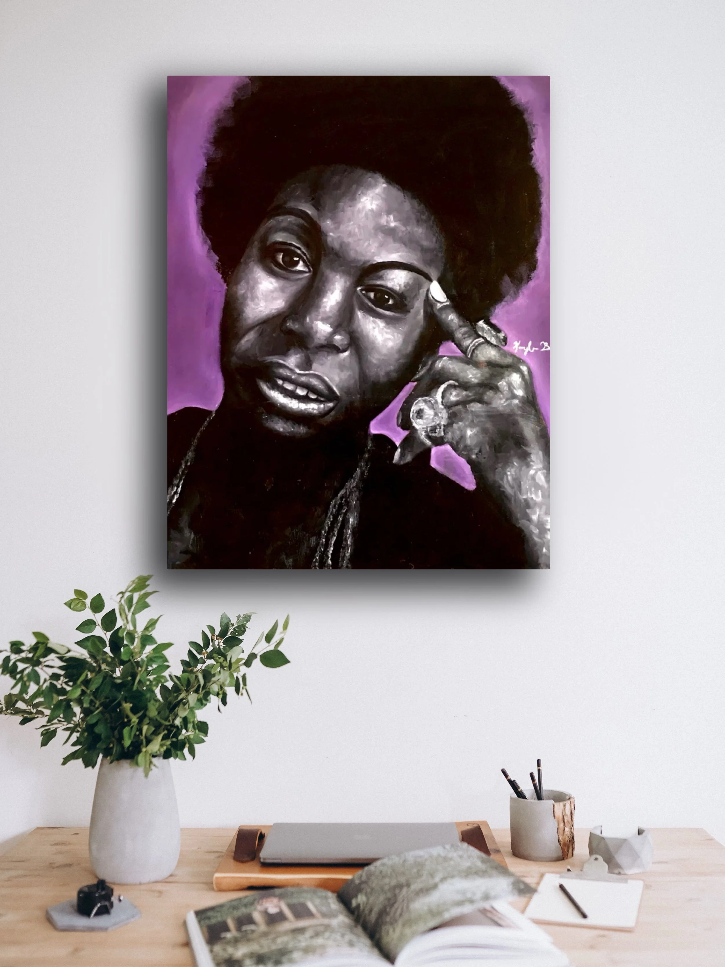 "Nina Simone" Original Painting