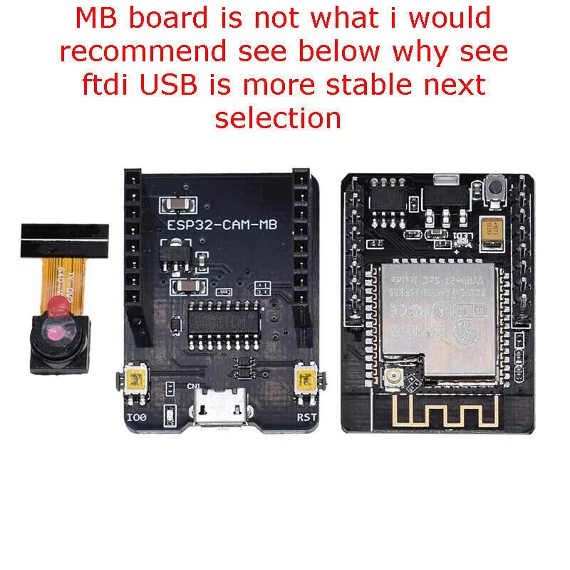 ESP32 Cam WiFi Bluetooth Module Development Board with OV2640 Camera ...