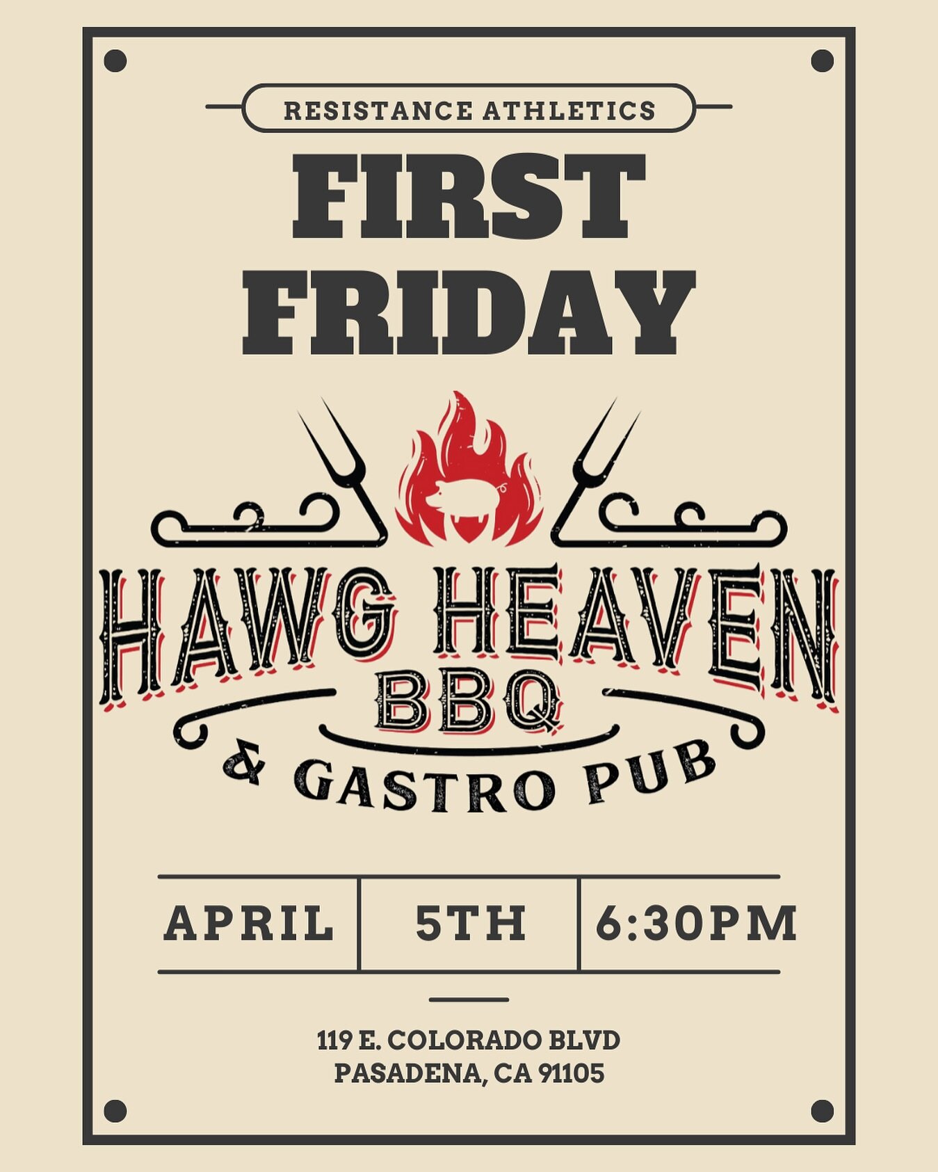 YEEEEE HAWWWW! It&rsquo;s time for another First Friday! 🤠