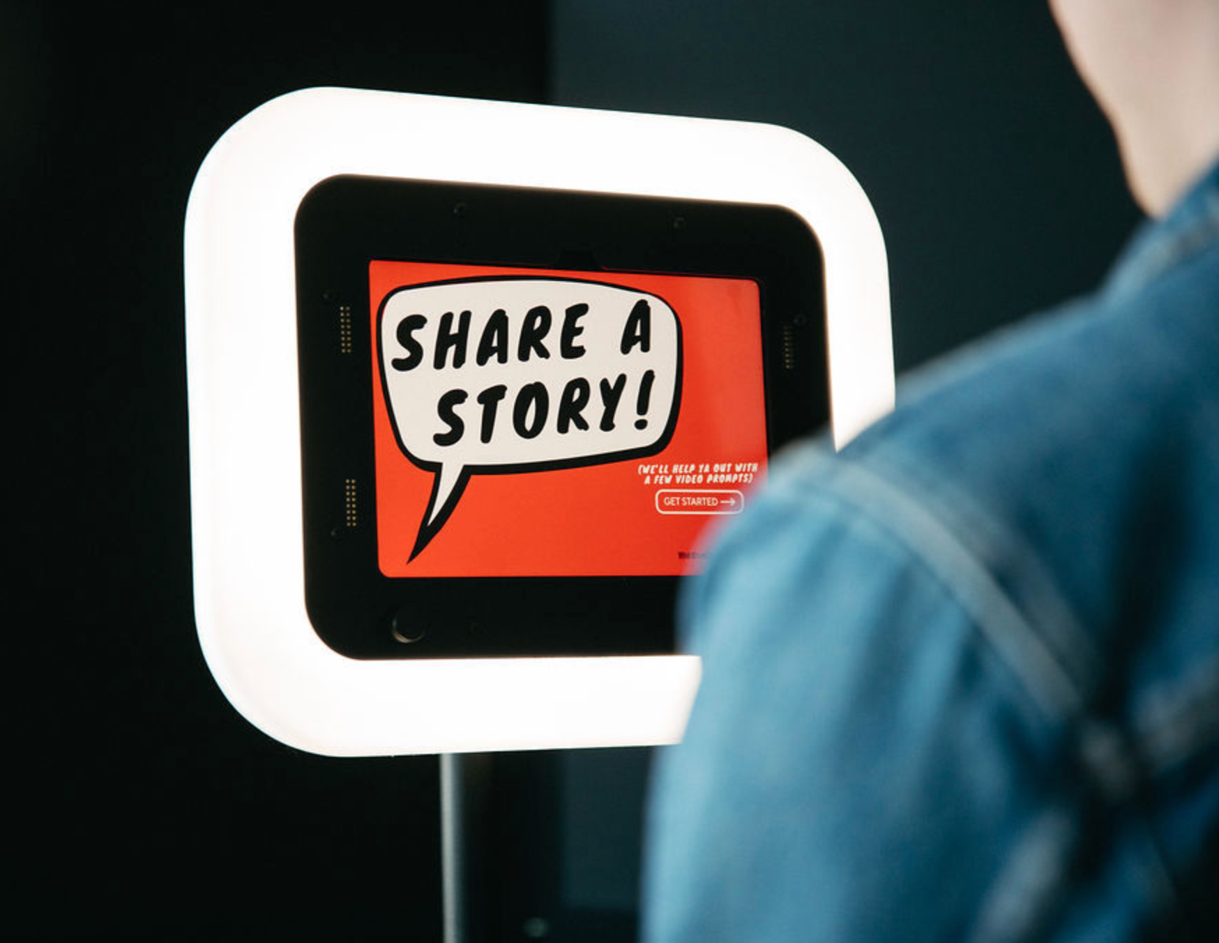 Meet the interview booth — the first product designed to capture what your guests actually want to say