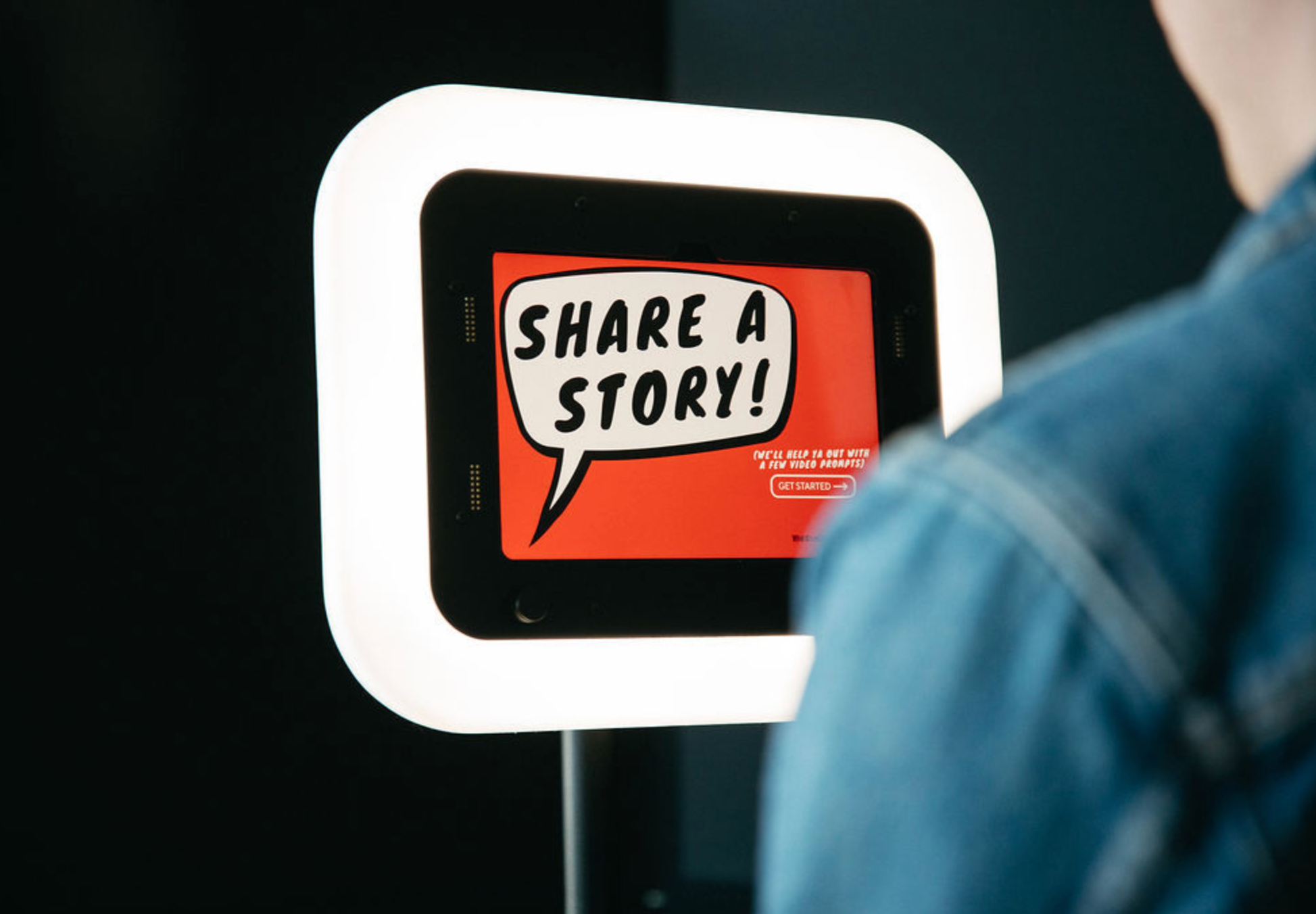 Meet the interview booth — the first product designed to capture what ...