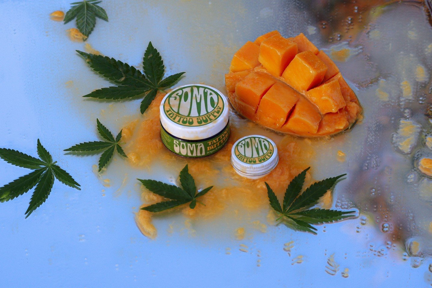Organic Tattoo Butter! Smooth mango butter infused with hemp!⁠
⁠
Click SHOP NOW to grab some for yourself! @onetreeplanted each order!⁠
⁠
Made with Love by tattoo artists on Gubbi Gubbi Land / Sunshine Coast.⁠
⁠
Photo: @stacey_nightingale⁠
⁠
#handmad