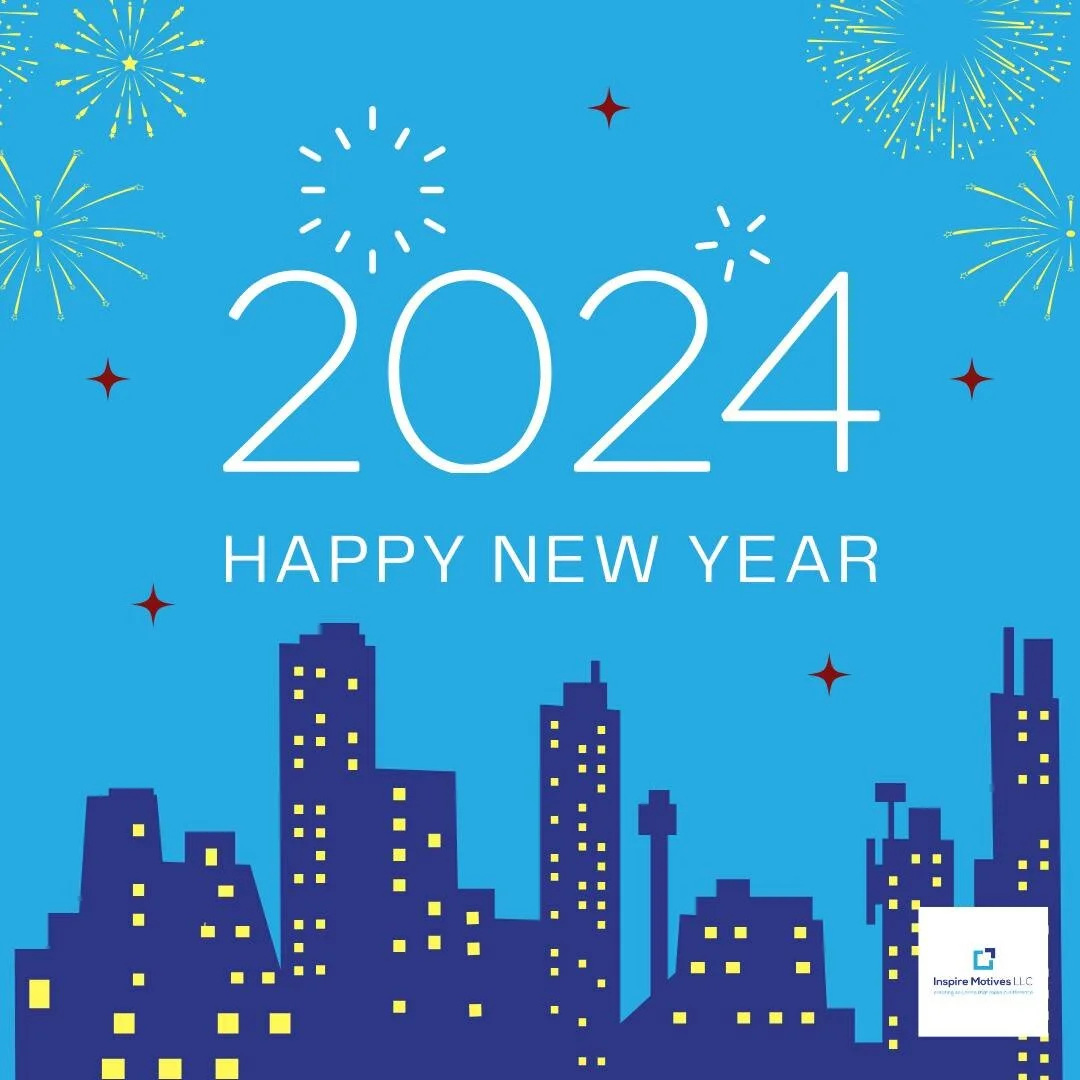 🎉✨ Happy New Year from Inspire Motives! ✨🎉

As we bid farewell to an incredible year, we're thrilled to welcome the possibilities and opportunities that 2024 has in store! 🌟✨ This new chapter brings exciting chances for impact, growth, and success