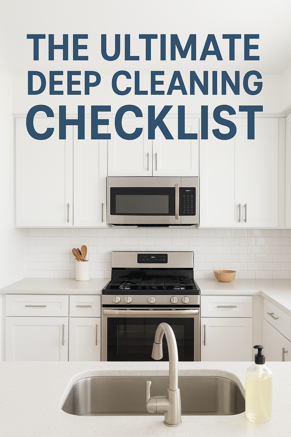 The Ultimate Deep Cleaning Checklist: Room-by-Room Guide for a Sparkling Home