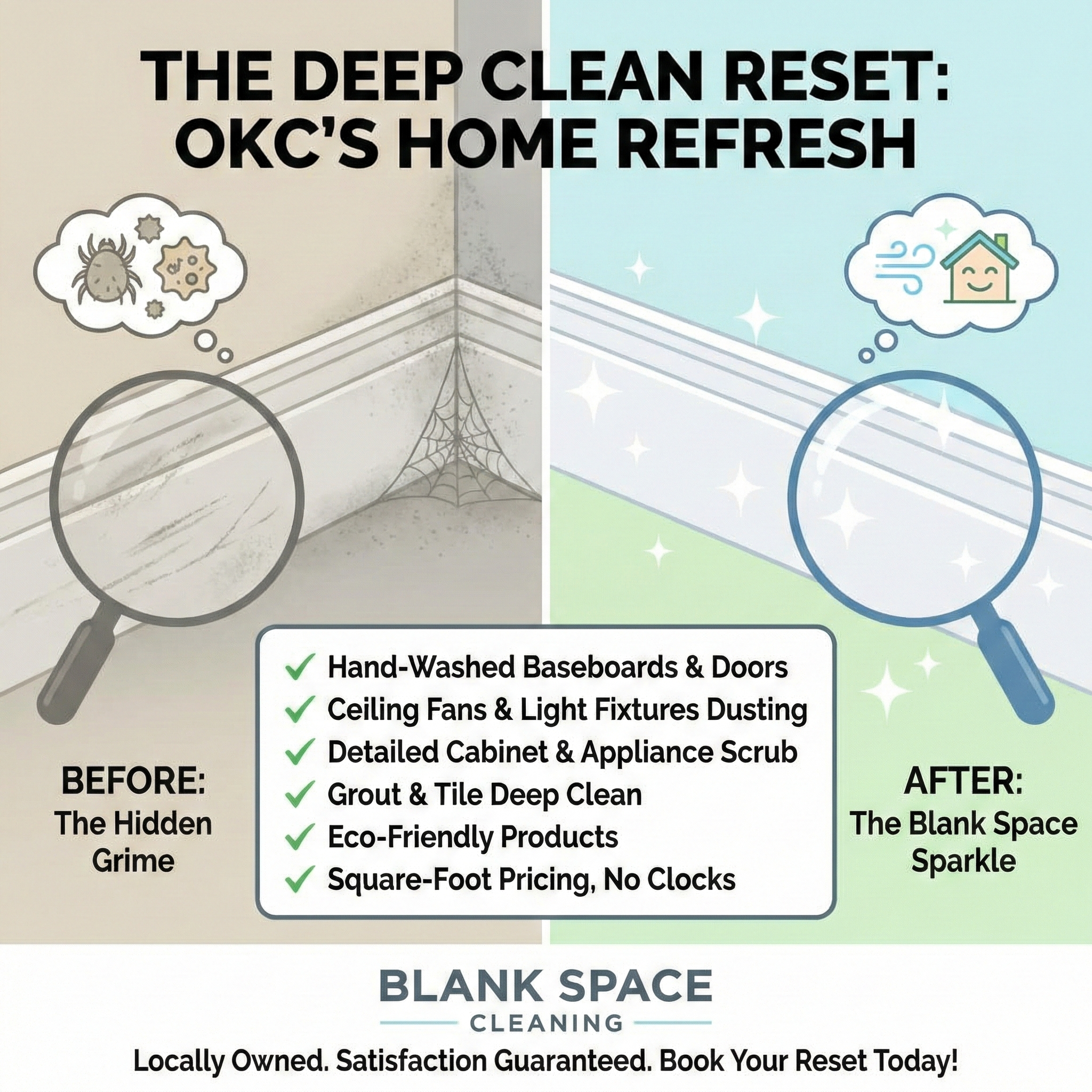 The Ultimate Guide to Deep Cleaning Your Home in Oklahoma City (And Why You Need One)