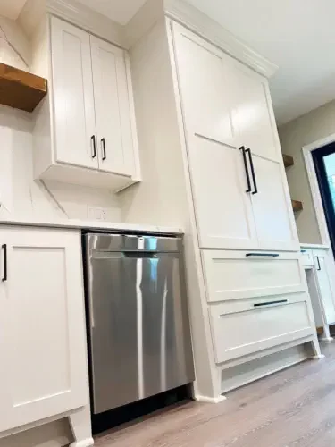 Transitional Farmhouse Kitchen Remodel by OKM Construction Pros project photo 2