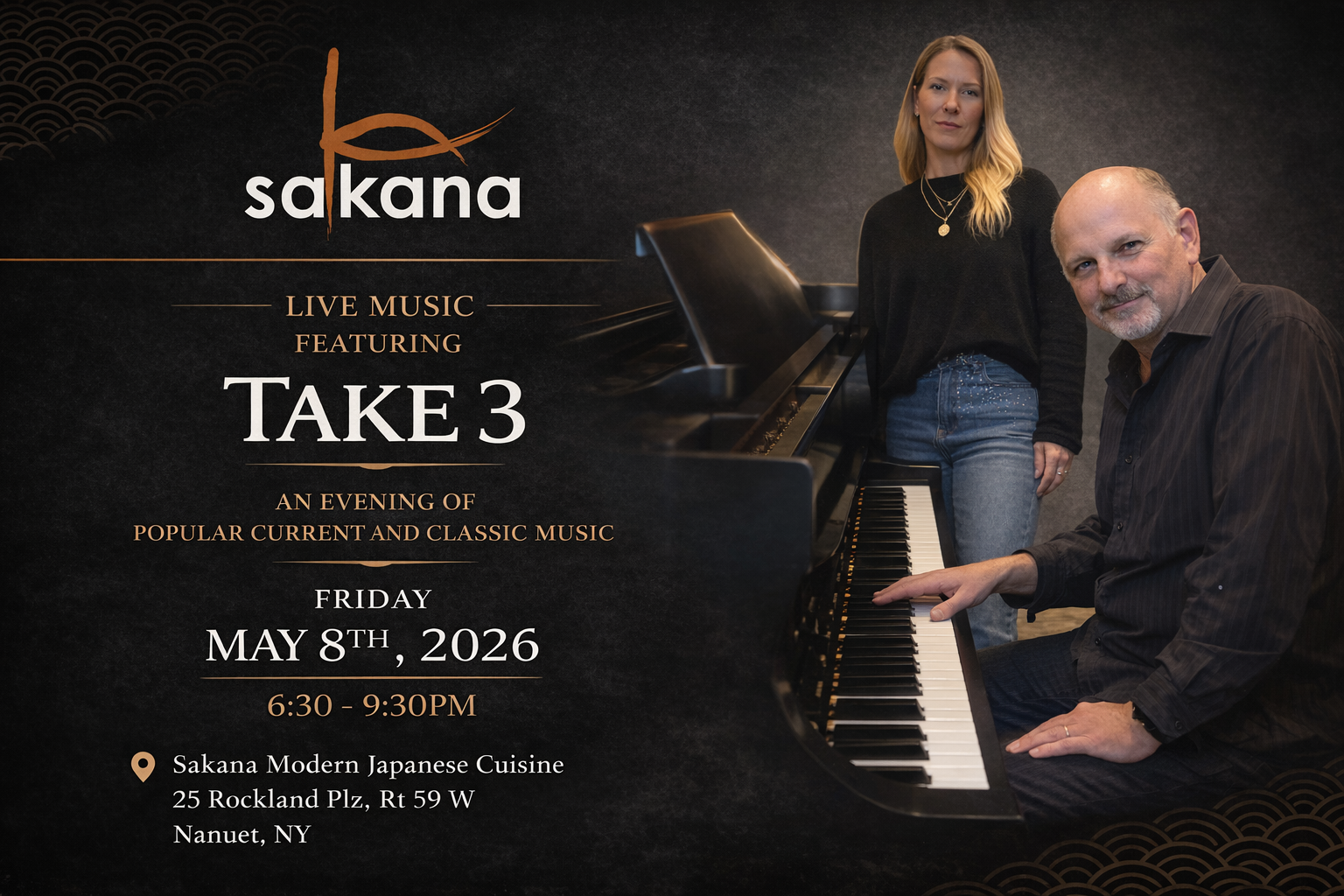 Take 3 (Duo) at Sakana 