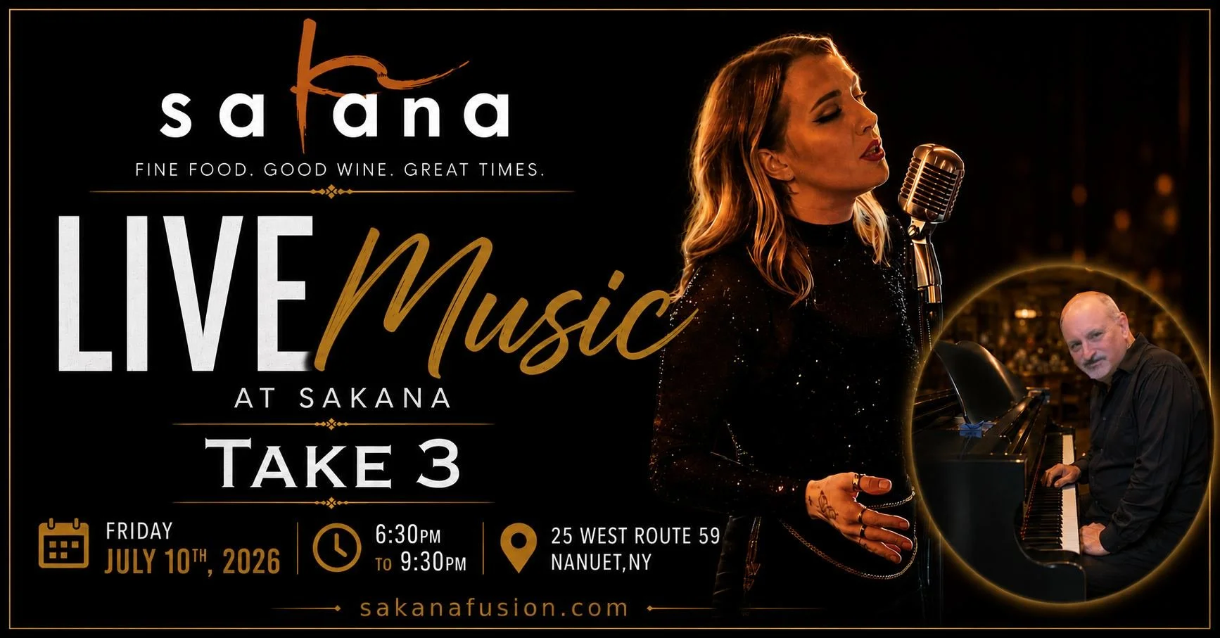 Take 3 (Duo) at Sakana