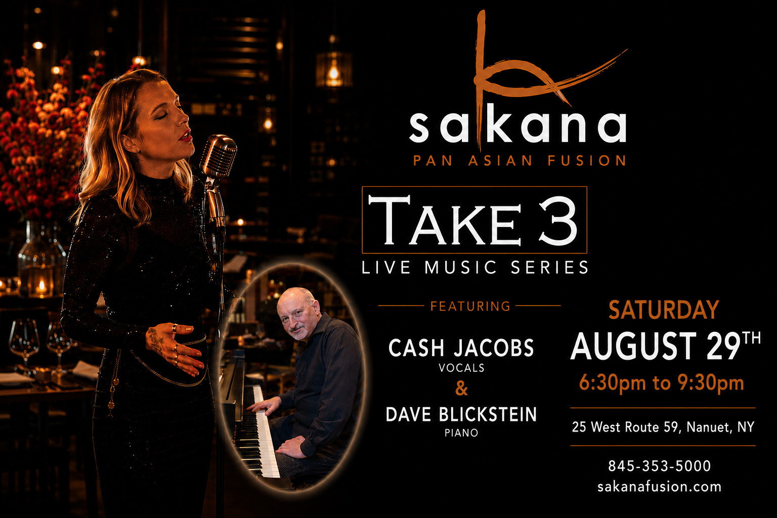 Take 3 (Duo) at Sakana