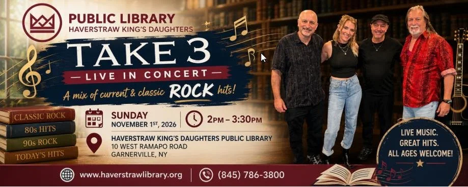 Take 3 (Quartet) at Haverstraw Library