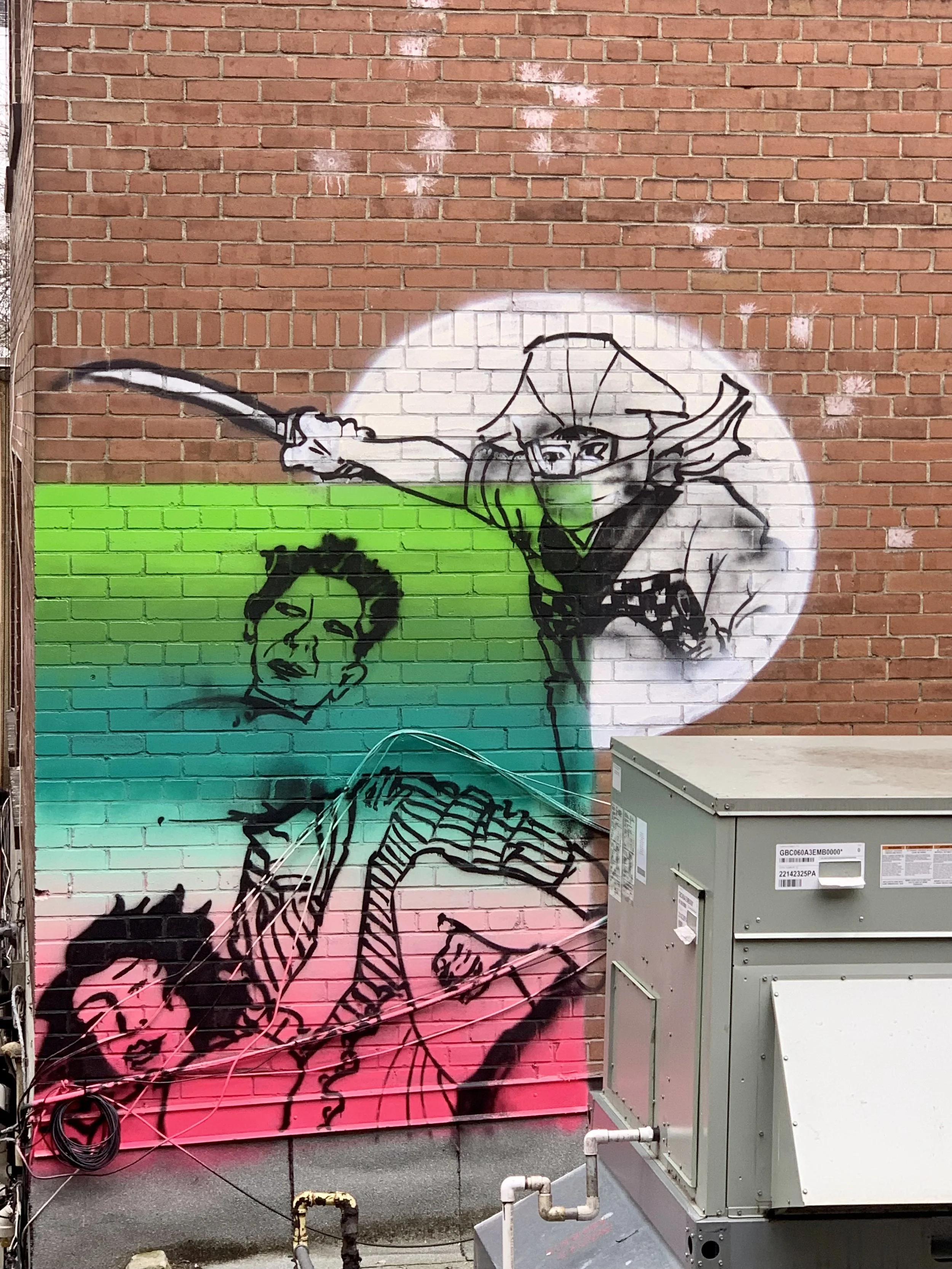 Outdoor Mural - Tattoo Studio