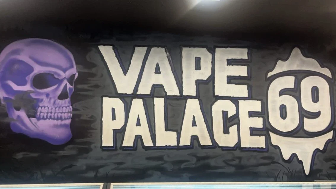 Indoor Mural - Vape Palace 69 Dunnville