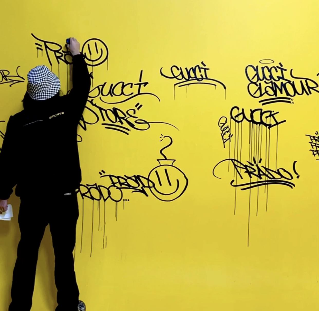 Music Video Set Design - Prado, Gucci Store