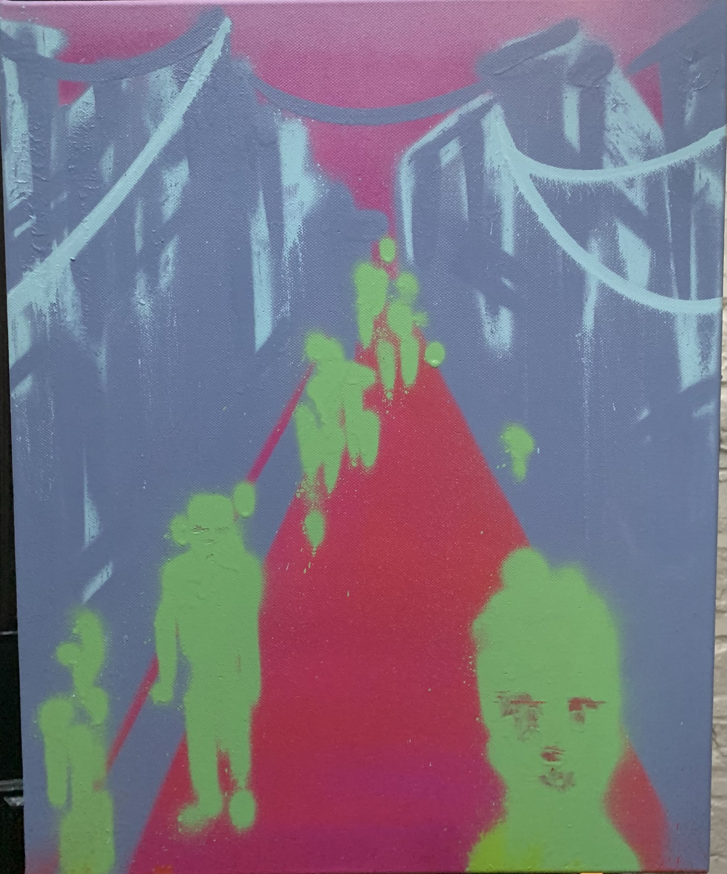 "We Come in Peace"
Exhibited at Holy Art Gallery London UK 2024.