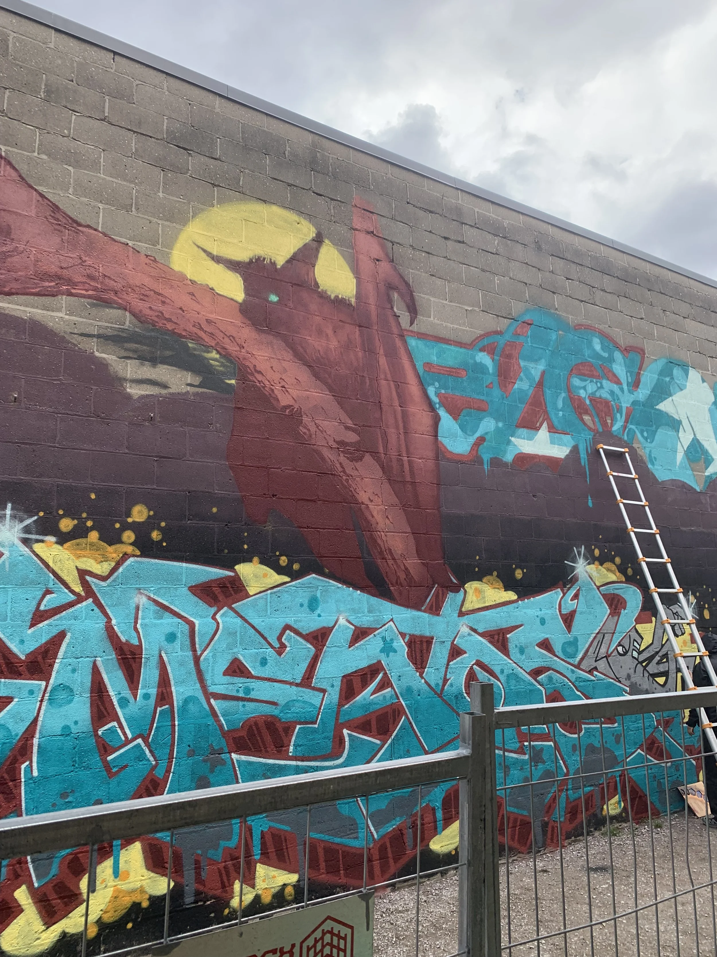 Red Bat - Wet Paint Initiative London, ON