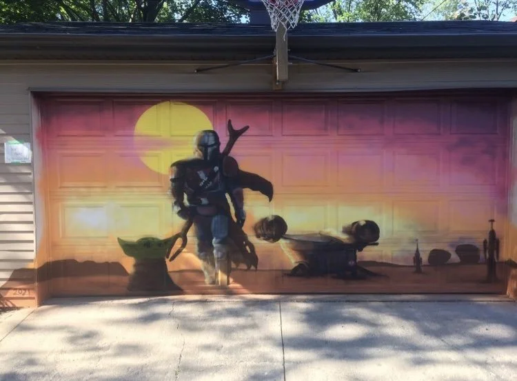Mandalorian - Garage Door