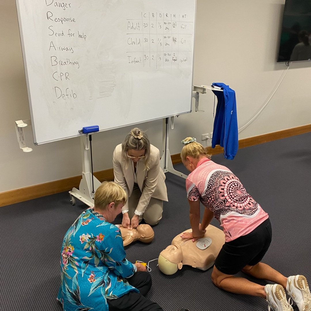 🎓💖 Empowering Our Everyday Heroes! 💖🎓⁠
⁠
We recently provided CPR and HLTAID012 First Aid training in an education and care setting to the outstanding teachers at Trinity Lutheran College. 🏫⁠
⁠
Teachers are the true heroes, dedicating their live