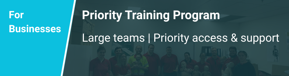 Priority Training Program Navigation Menu Button