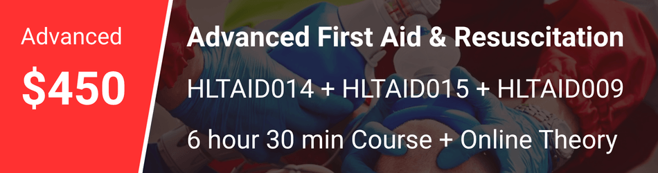 Set - Advanced First Aid & Advanced Resuscitation Navigation Menu Button