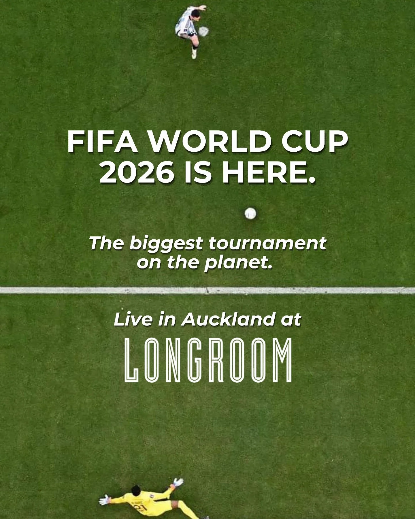 ⚽ FIFA World Cup 2026 starts TOMORROW and we're showing it all live at Longroom.
Don't watch it from your couch, come and enjoy the biggest tournament on the planet with great food, great drinks and even better company.

We're screening games through