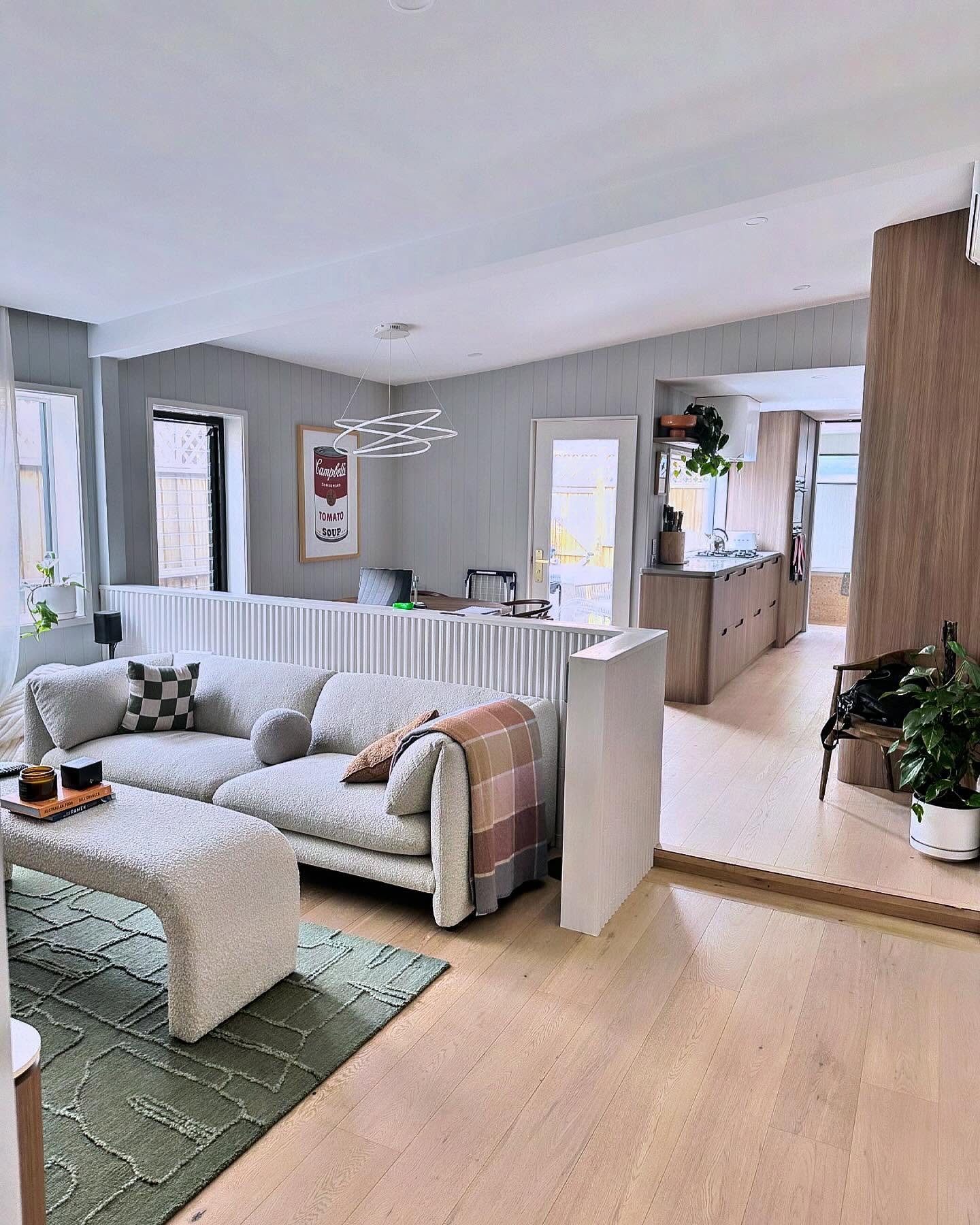 One of our whole house renovations. Everything from cabinetry to floor and walling finishes we build everything. Quality is never an after thought! ✅