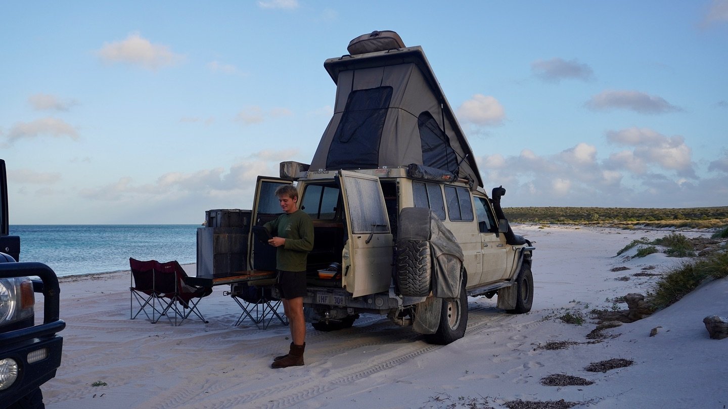 Dirk Hartog Island has been on our wish list forever, we thought it was finally time we go for it! Spent the big bucks on the ferry across expecting to explore the island one time and tick it off&hellip; but we LOVED IT and already can&rsquo;t wait t