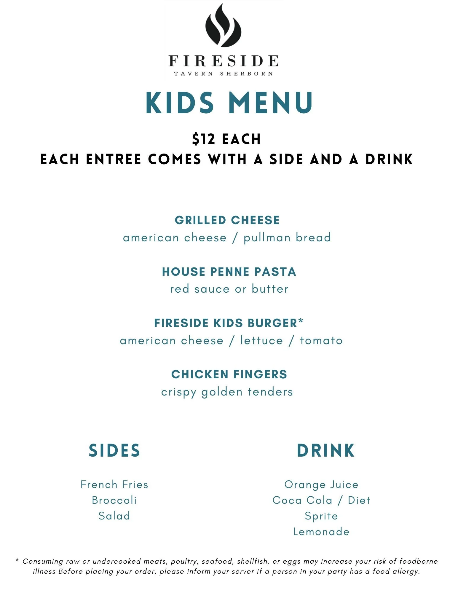 Fireside Tavern Sherborn