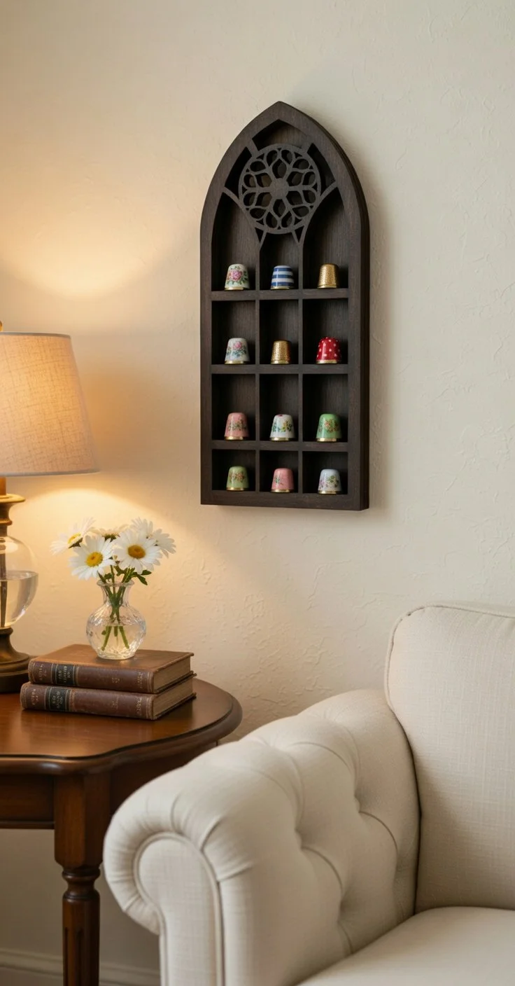 Gothic Arch Wall Shelf