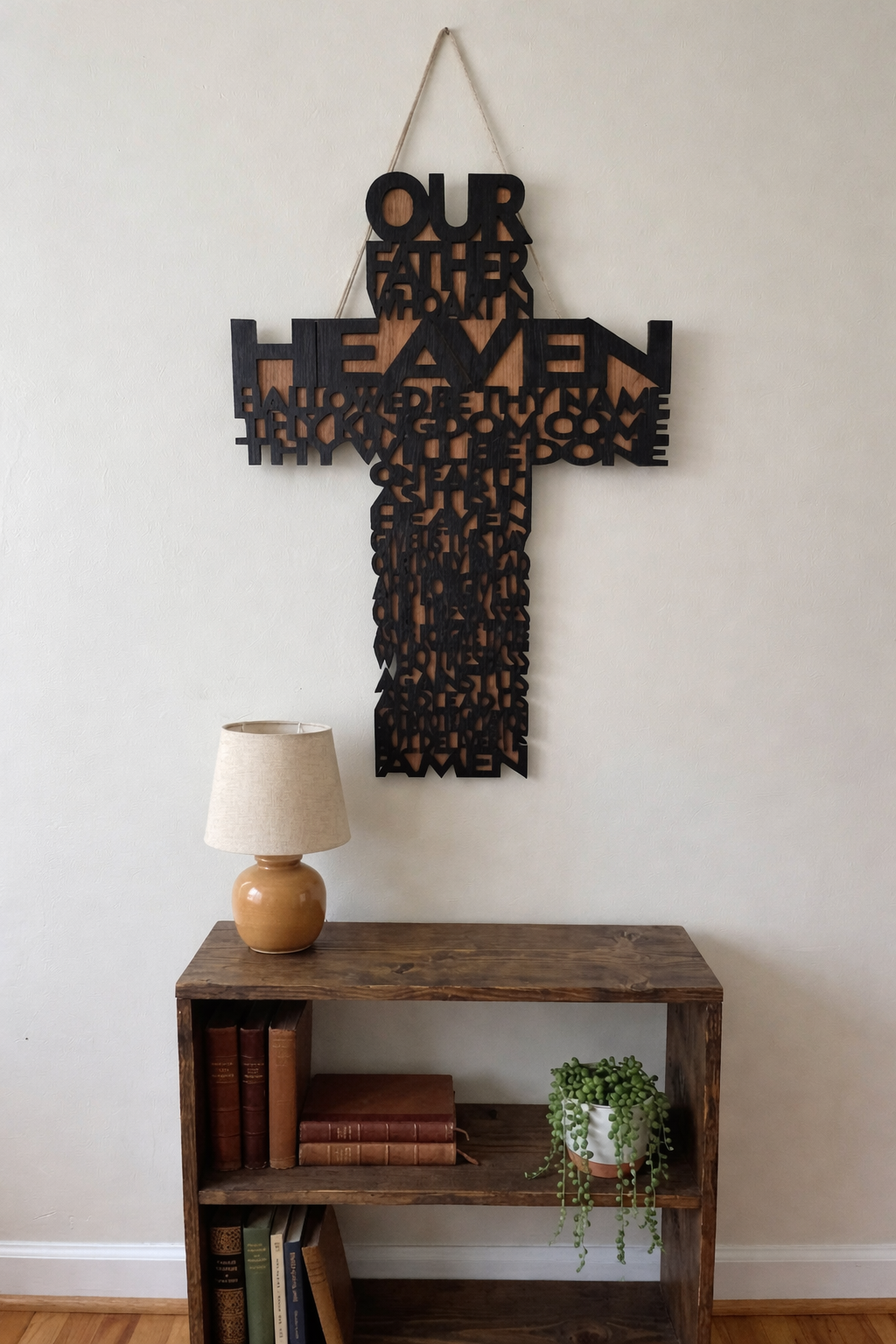 The Lord's Prayer Cross