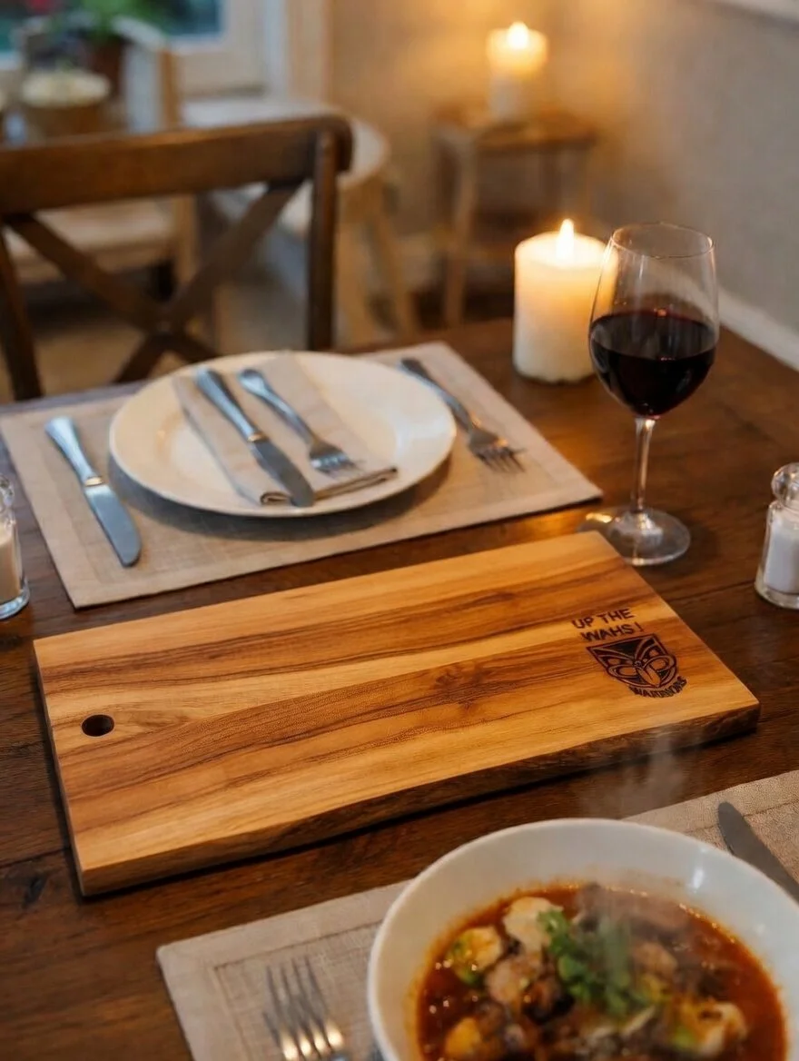 Customised Warriors Chopping Board