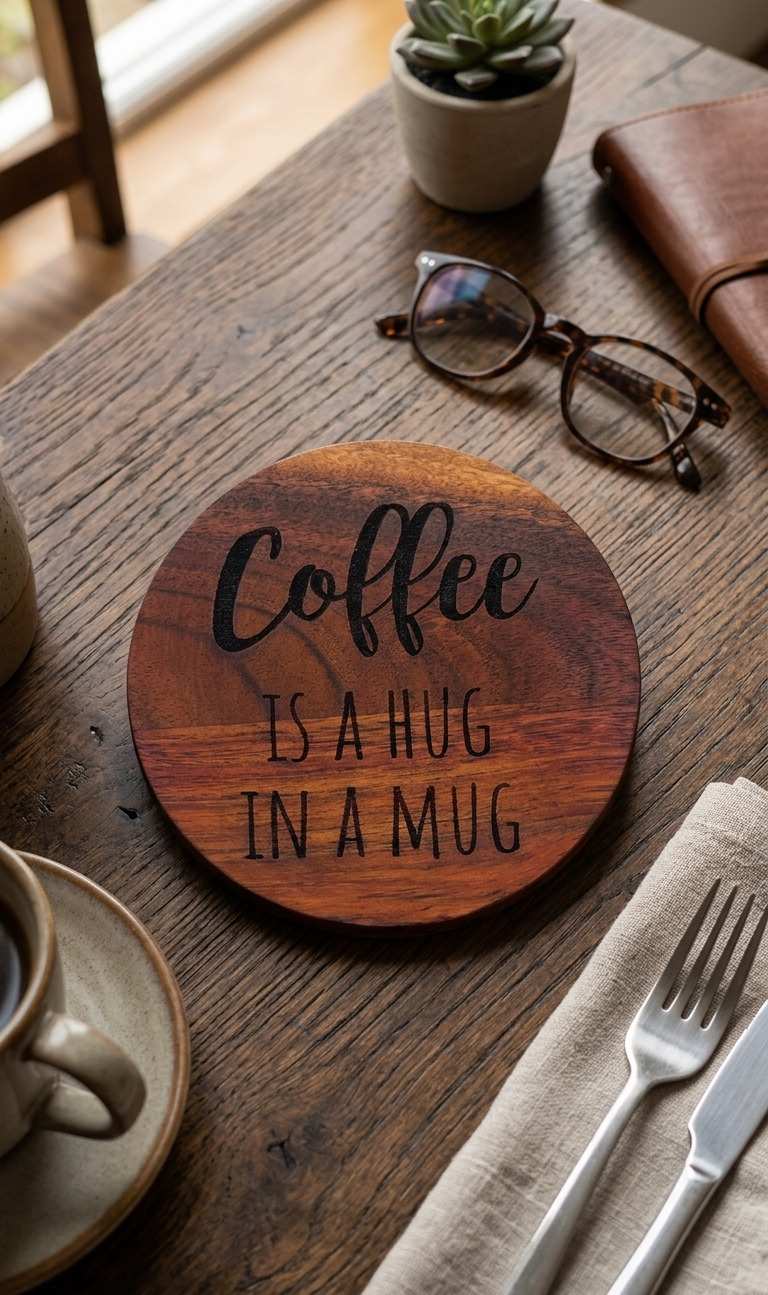 Coffee Hug Coaster