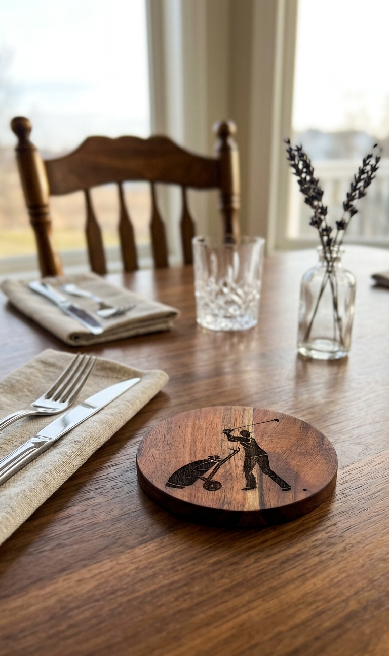 Golf Bag Swing Coaster