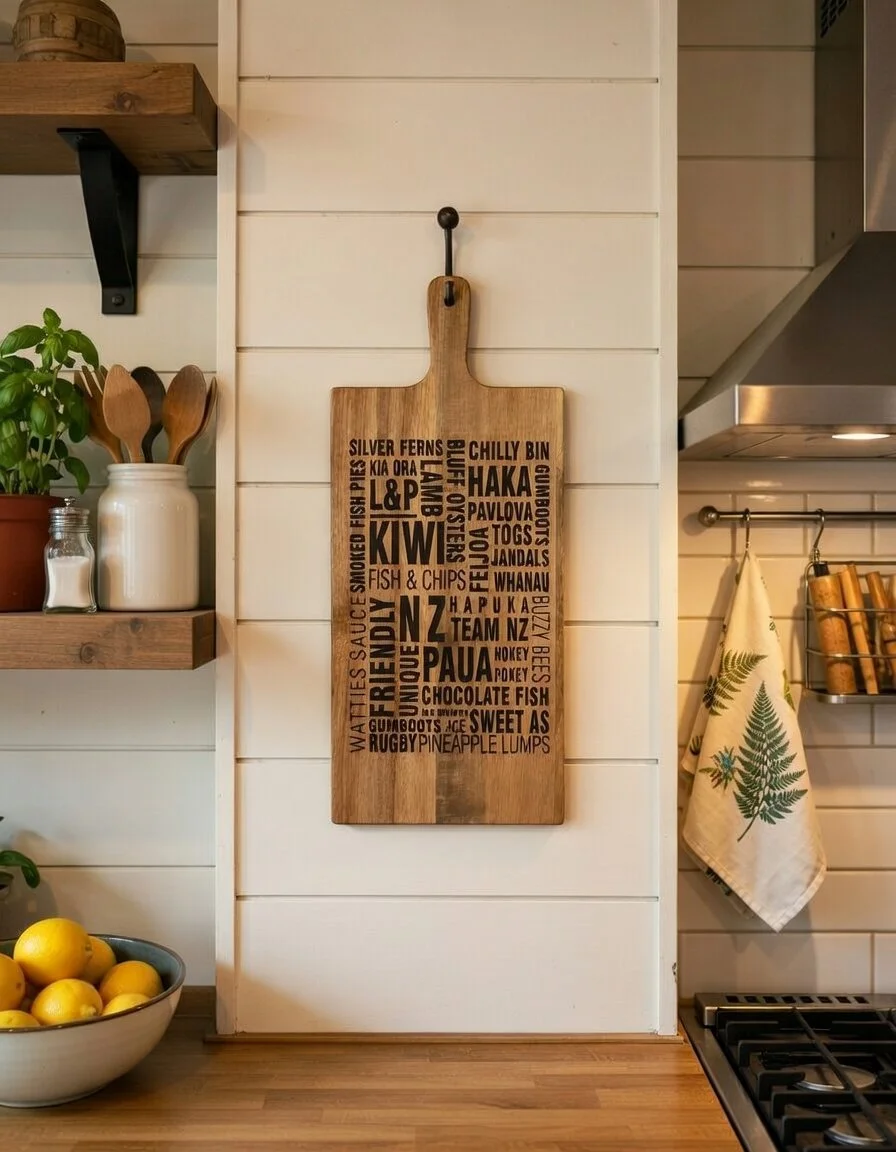 Kiwiana Chopping Board