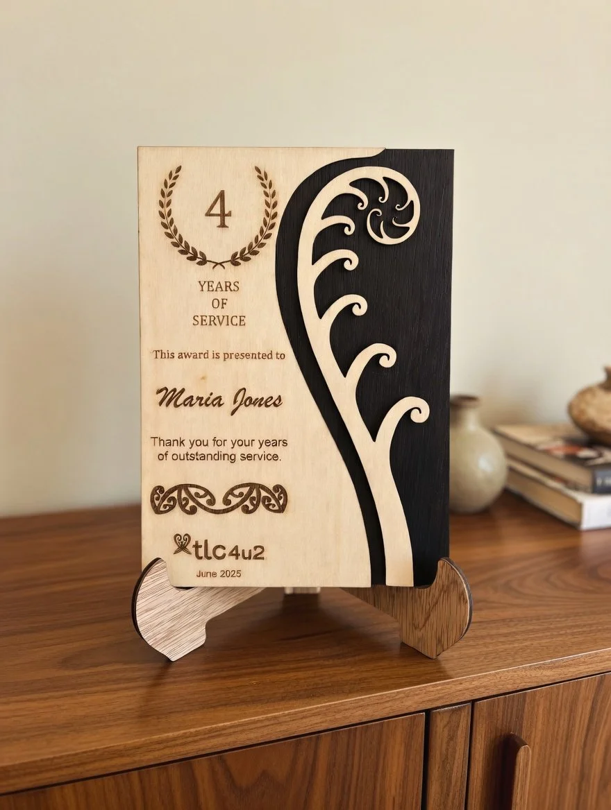 Work Anniversary Plaque