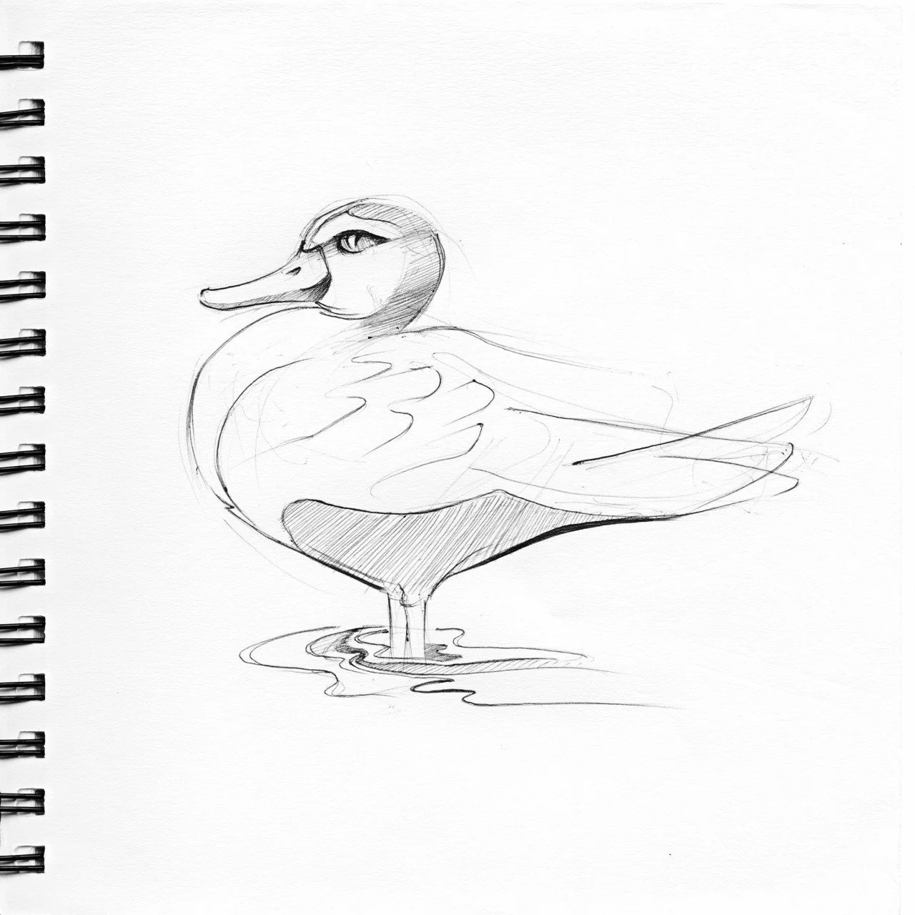 Pentel pen on paper, 8"x8", 2013