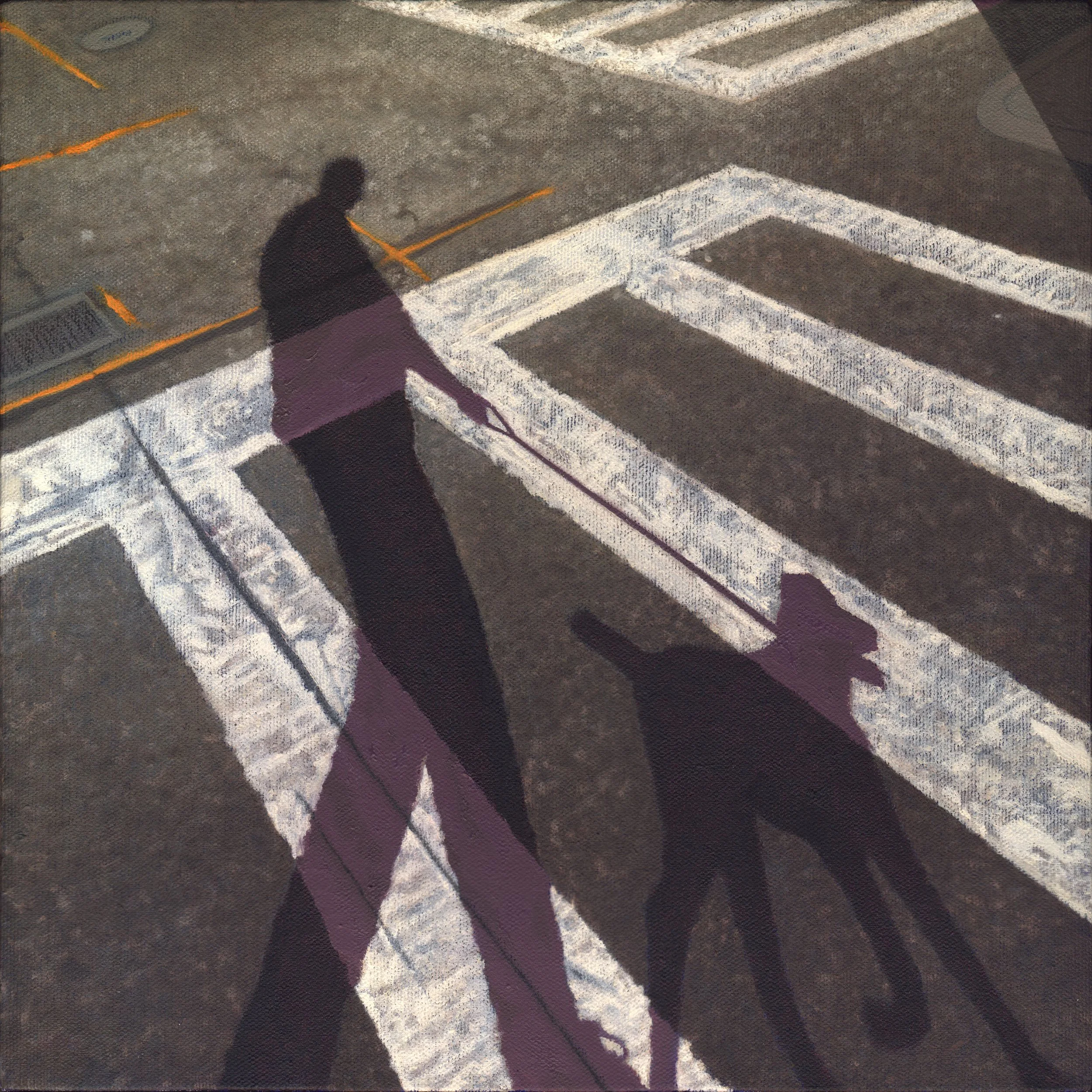 “Long Legs” 2025, Oil on canvas, 12"x12"