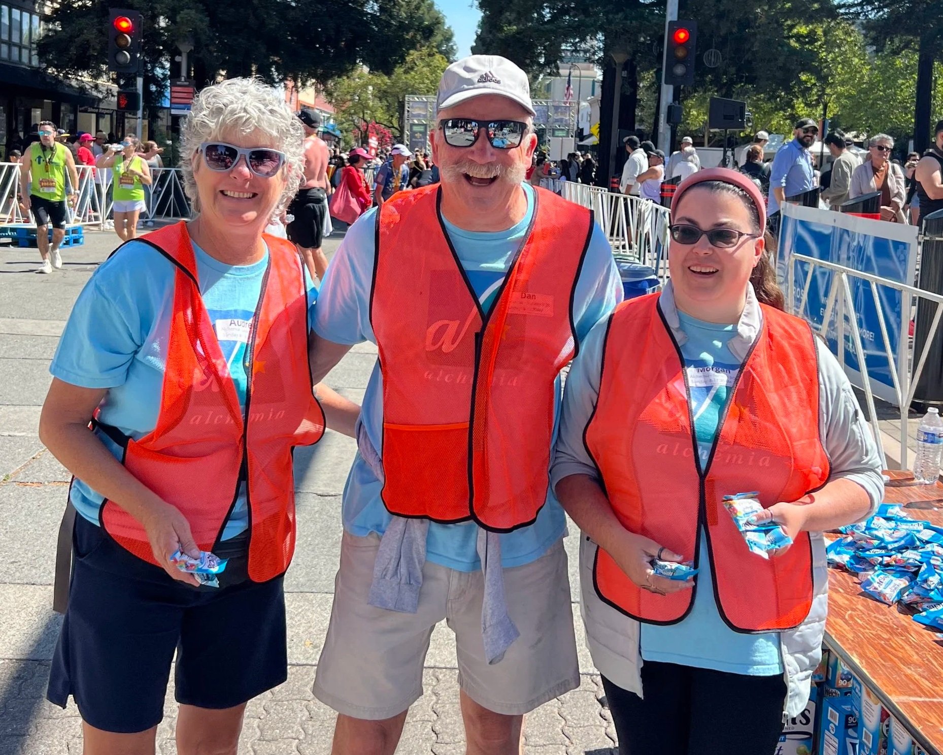 Volunteer with Alchemia at the Santa Rosa Marathon!