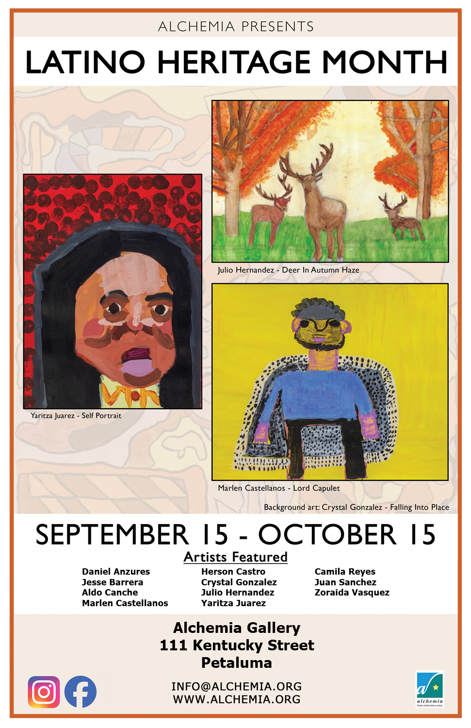 Poster of LATINO HERITAGE MONTH