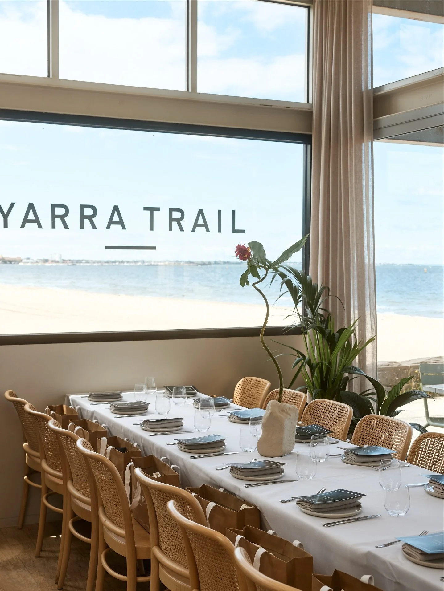 Last week we had the pleasure of styling @yarratrail&rsquo;s High Summer Collection Launch at @pipiskiosk, together with the team at @onetwoagency_ 

We translated elements of the campaign imagery into an in person experience, bringing it to life wit