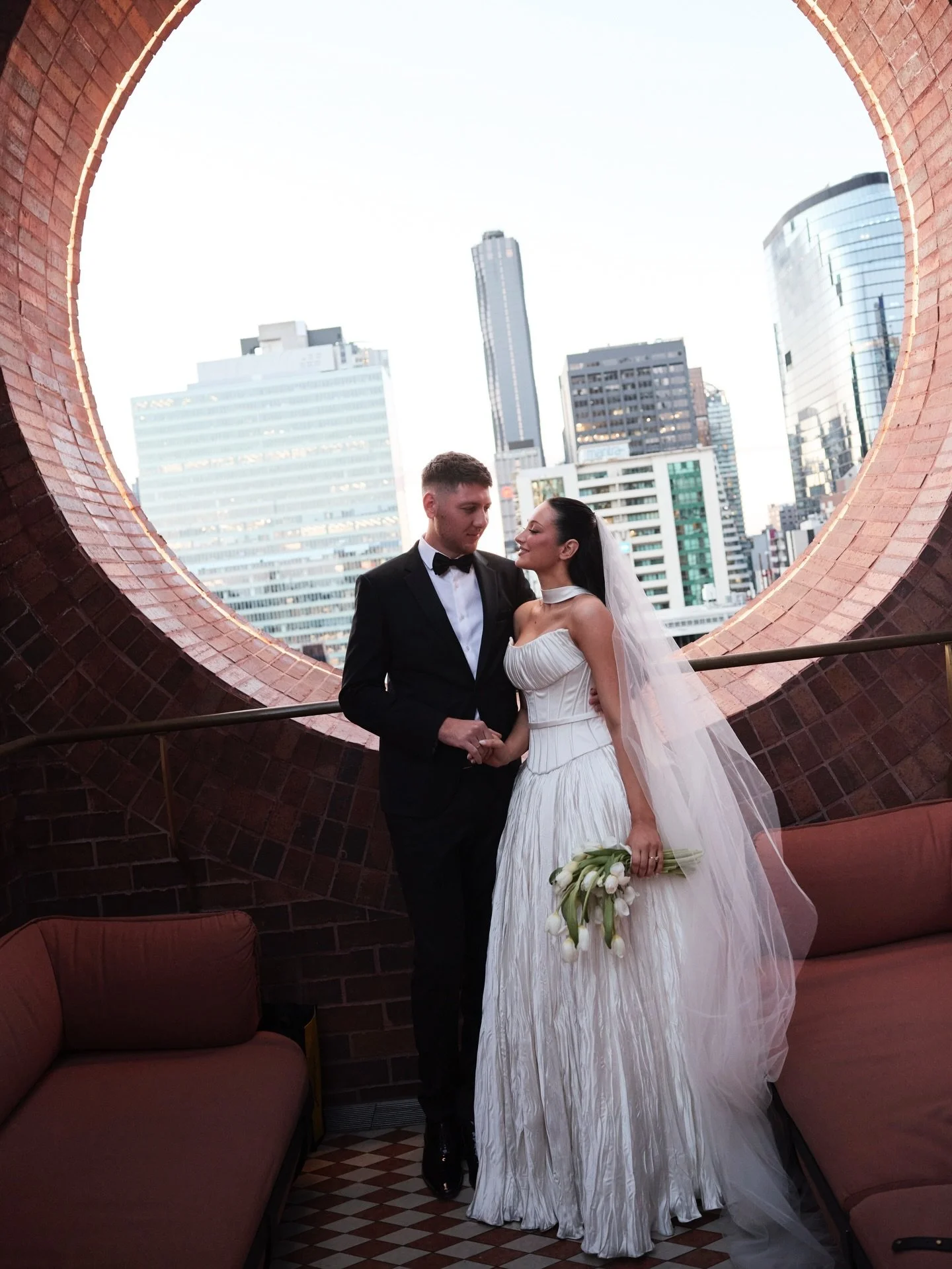 A juxtaposition of classic minimalism and contemporary party vibes for our beautiful Milica and Marko. 

Part 2/3

From our very first call, everything clicked. Milica had a beautifully unconventional vision, wanting to break away from tradition and 